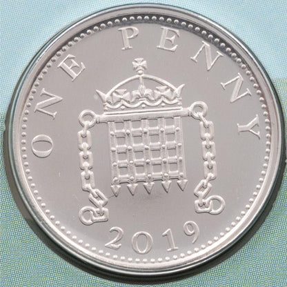 2019 Birth of Prince Archie - One Pence Brilliant Uncirculated Sterling Silver Coin