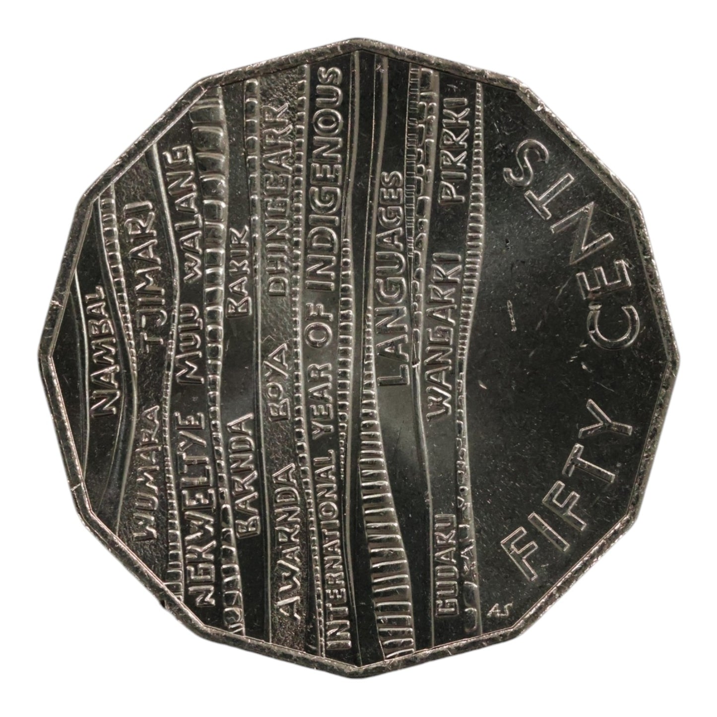 2019 50c Coin - International Year of Indigenous Languages - Uncirculated