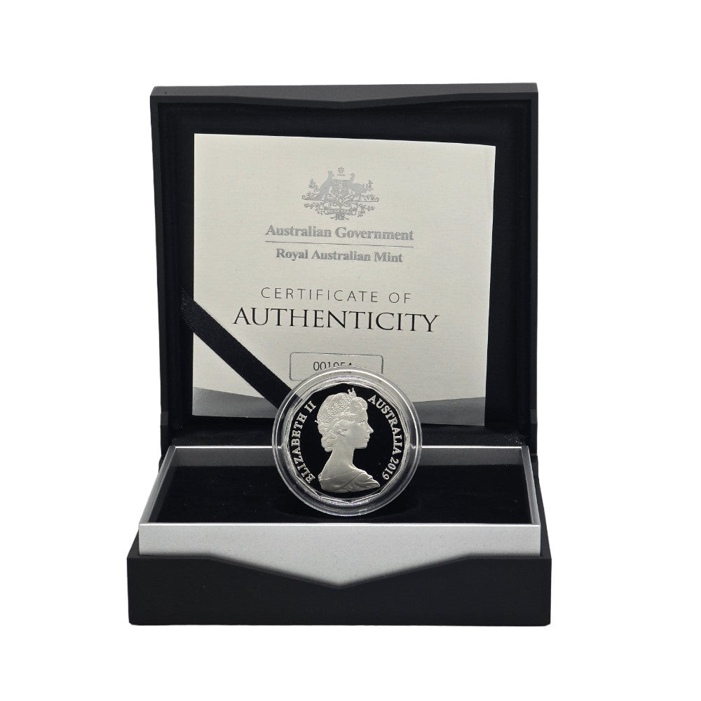 2019 50th Anniversary of the 50 Cent Coin - Silver Proof 50c Coin