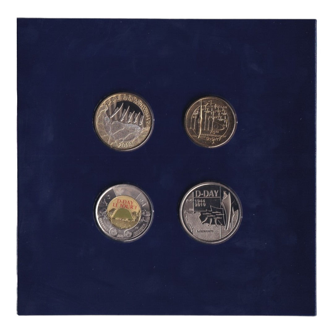 2019 Uncirculated Four-Coin Set - 75th Anniversary of D-Day