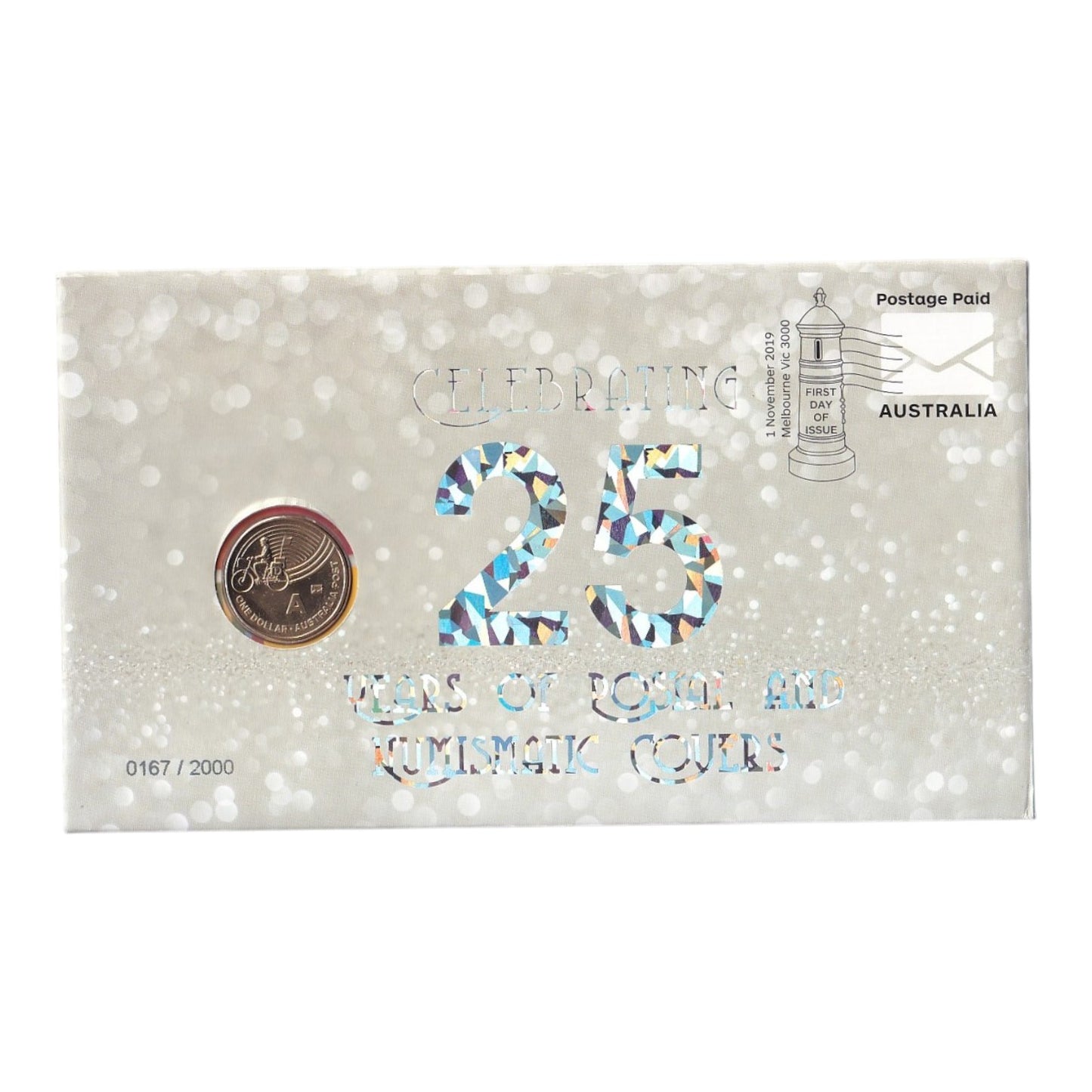 2019 PNC - 25 Years of Postal and Numismatic Covers - Envelope Privy Mark