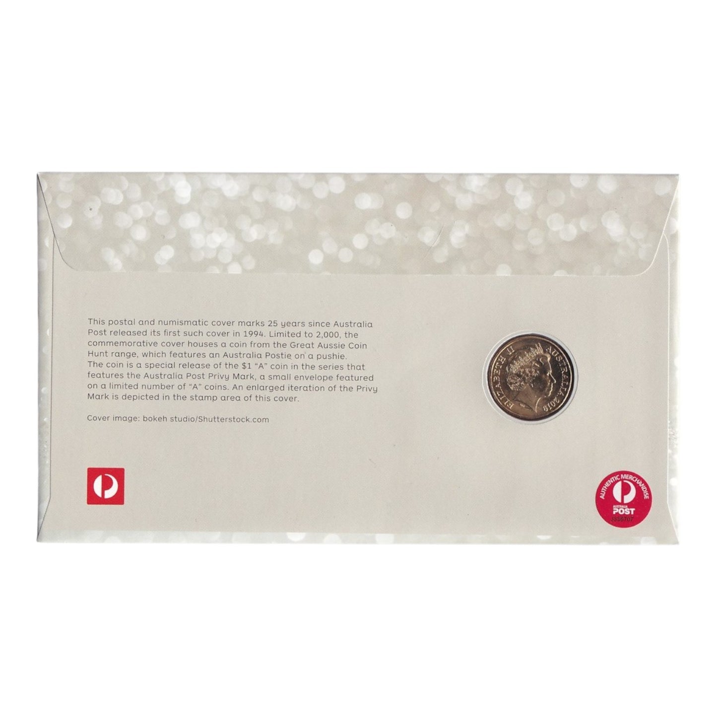 2019 PNC - 25 Years of Postal and Numismatic Covers - Envelope Privy Mark
