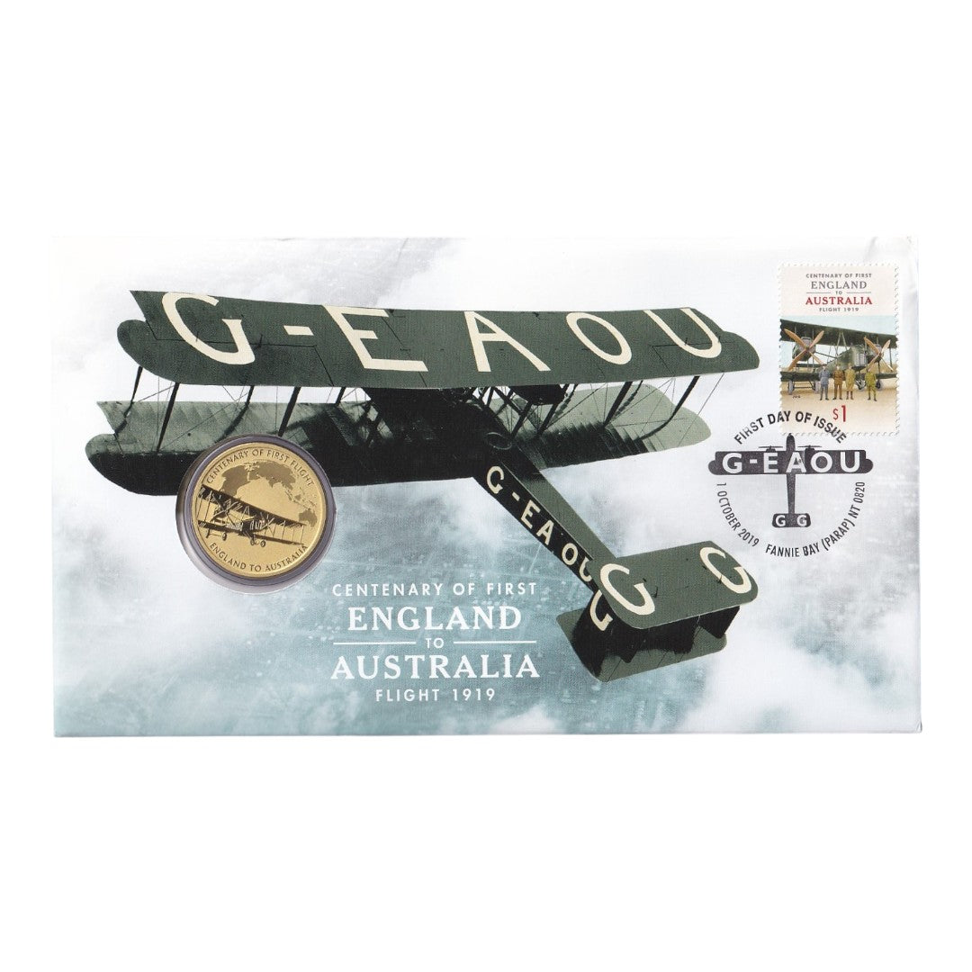2019 Perth Mint PNC - 100th Anniversary of the First Flight England to Australia