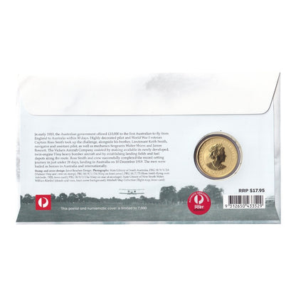 2019 Perth Mint PNC - 100th Anniversary of the First Flight England to Australia