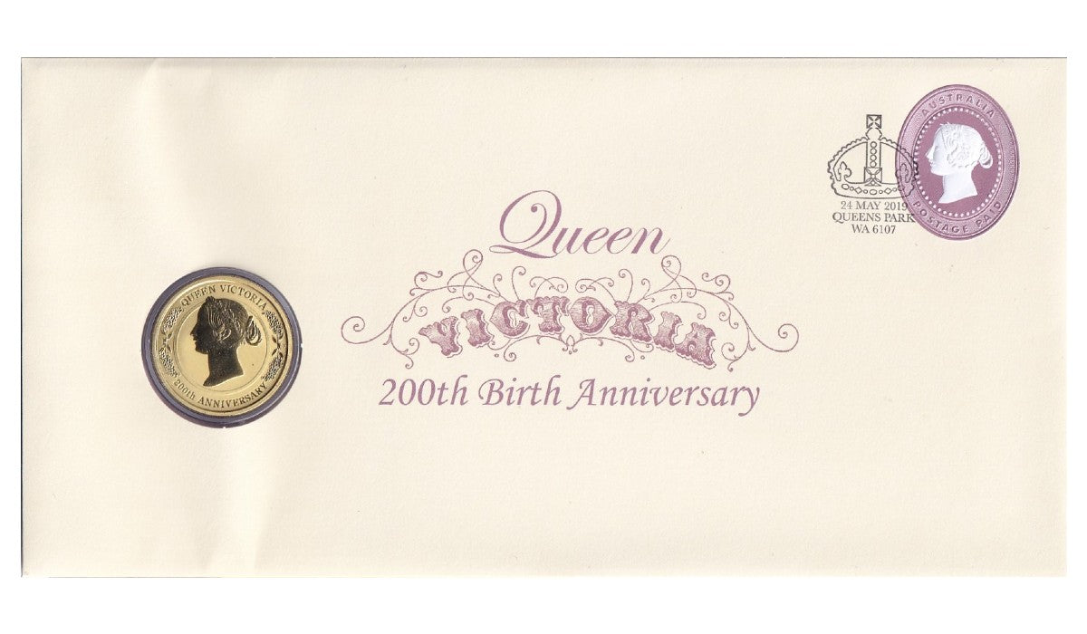 2019 Perth Mint PNC - 200th anniversary of Queen Victoria's birth