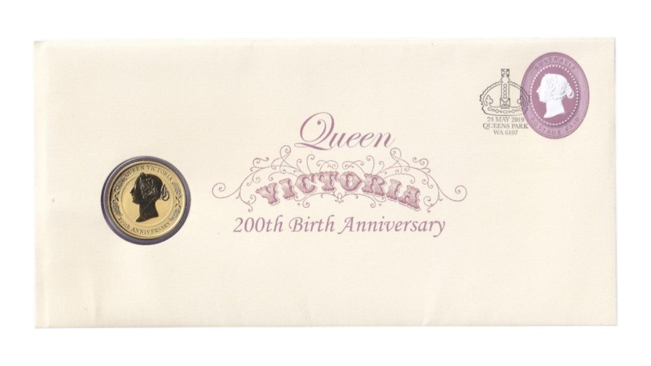 2019 Perth Mint PNC - 200th anniversary of Queen Victoria's birth