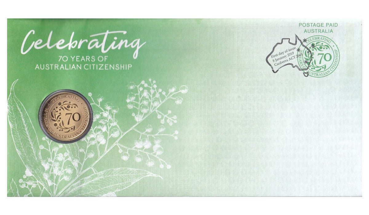 2019 Perth Mint PNC - Australian Citizenship 70 year Anniversary