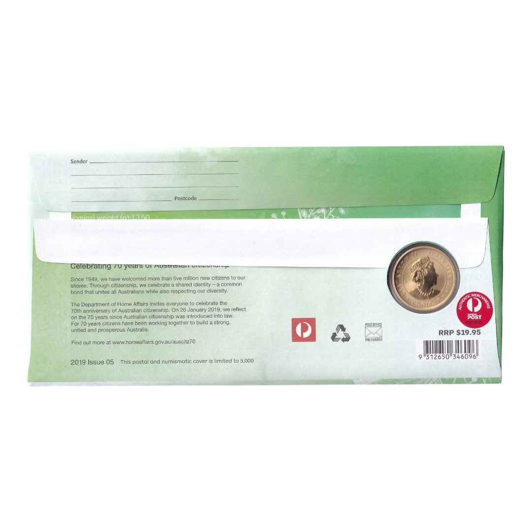 2019 Perth Mint PNC - Australian Citizenship 70 year Anniversary