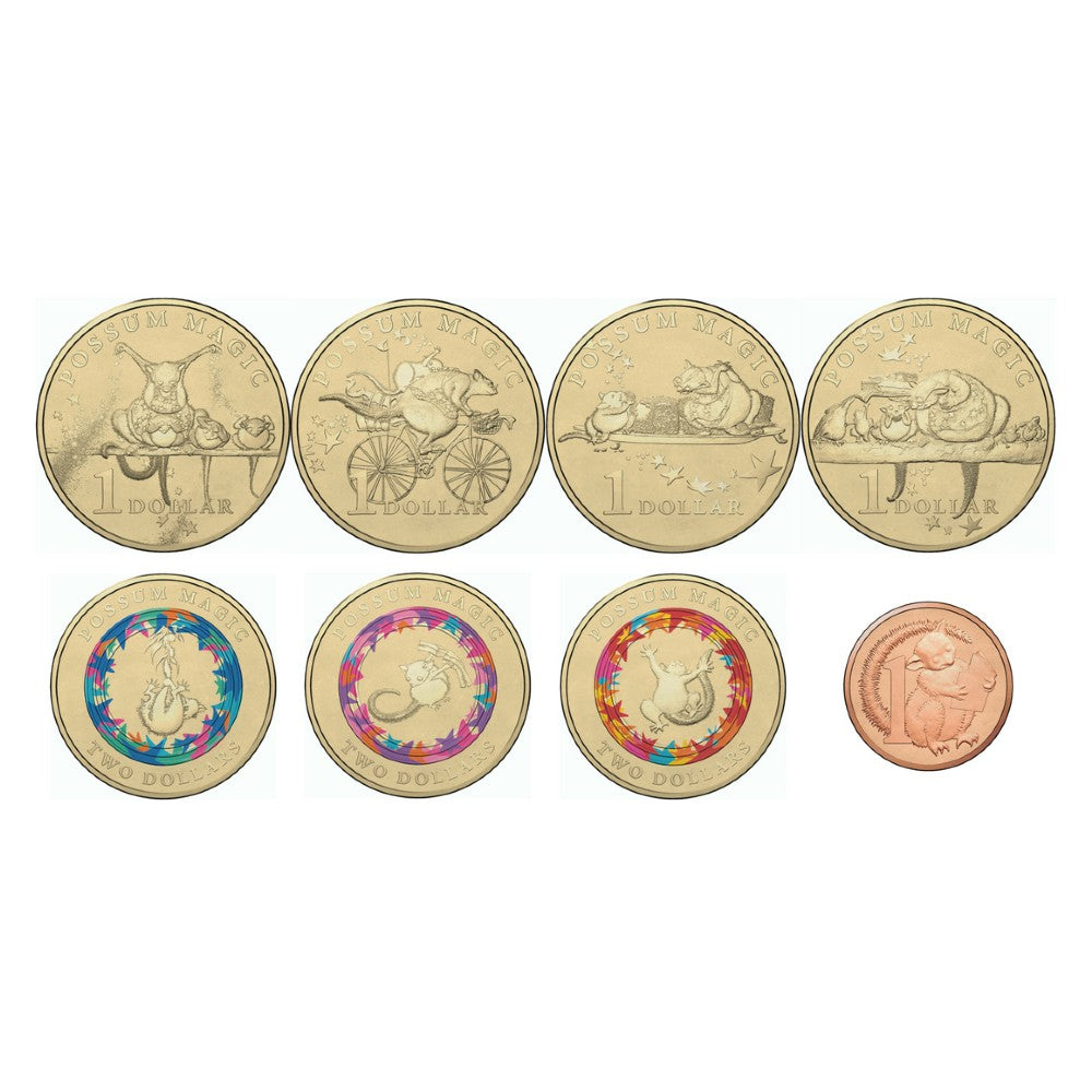 2017 Possum Magic Coin Collection