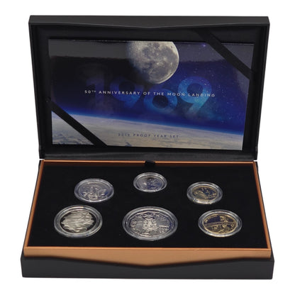 2019 Proof Six-Coin Year Set - Moon Landing 50th Anniversary