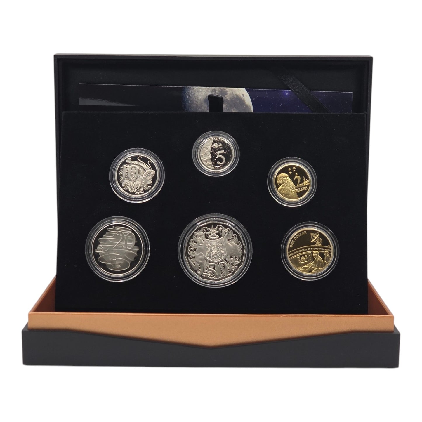 2019 Proof Six-Coin Year Set - Moon Landing 50th Anniversary