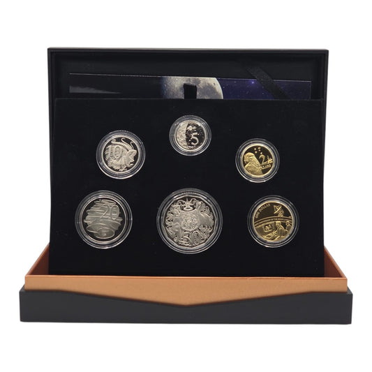 2019 Proof Six-Coin Year Set - Moon Landing 50th Anniversary
