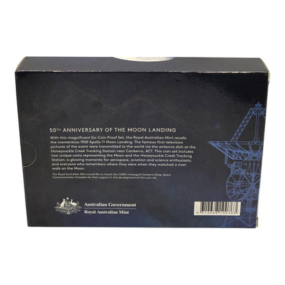 2019 Proof Six-Coin Year Set - Moon Landing 50th Anniversary