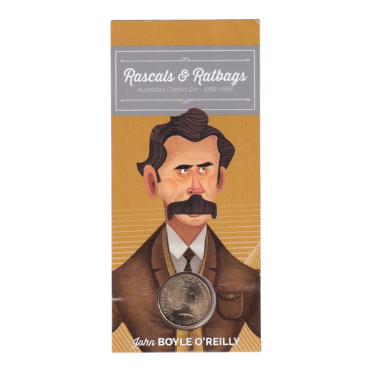 2018 $1 Coin - Rascals & Ratbags - Boyle O'Reilly - 'C' Mintmark