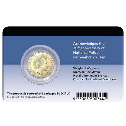 2019 $2 - Police Remembrance - Aluminium-Bronze Uncirculated Coin Pack