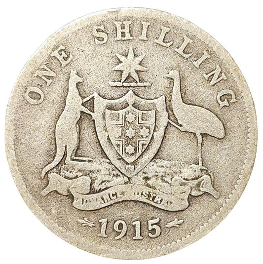1915 (L) Australian Shilling - Very Good
