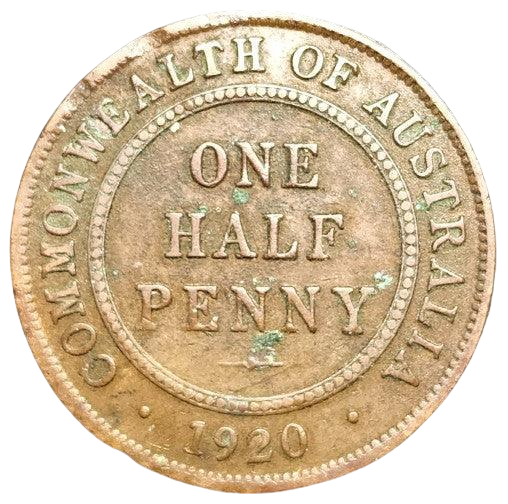 1920 Australian Half Penny - Very Good