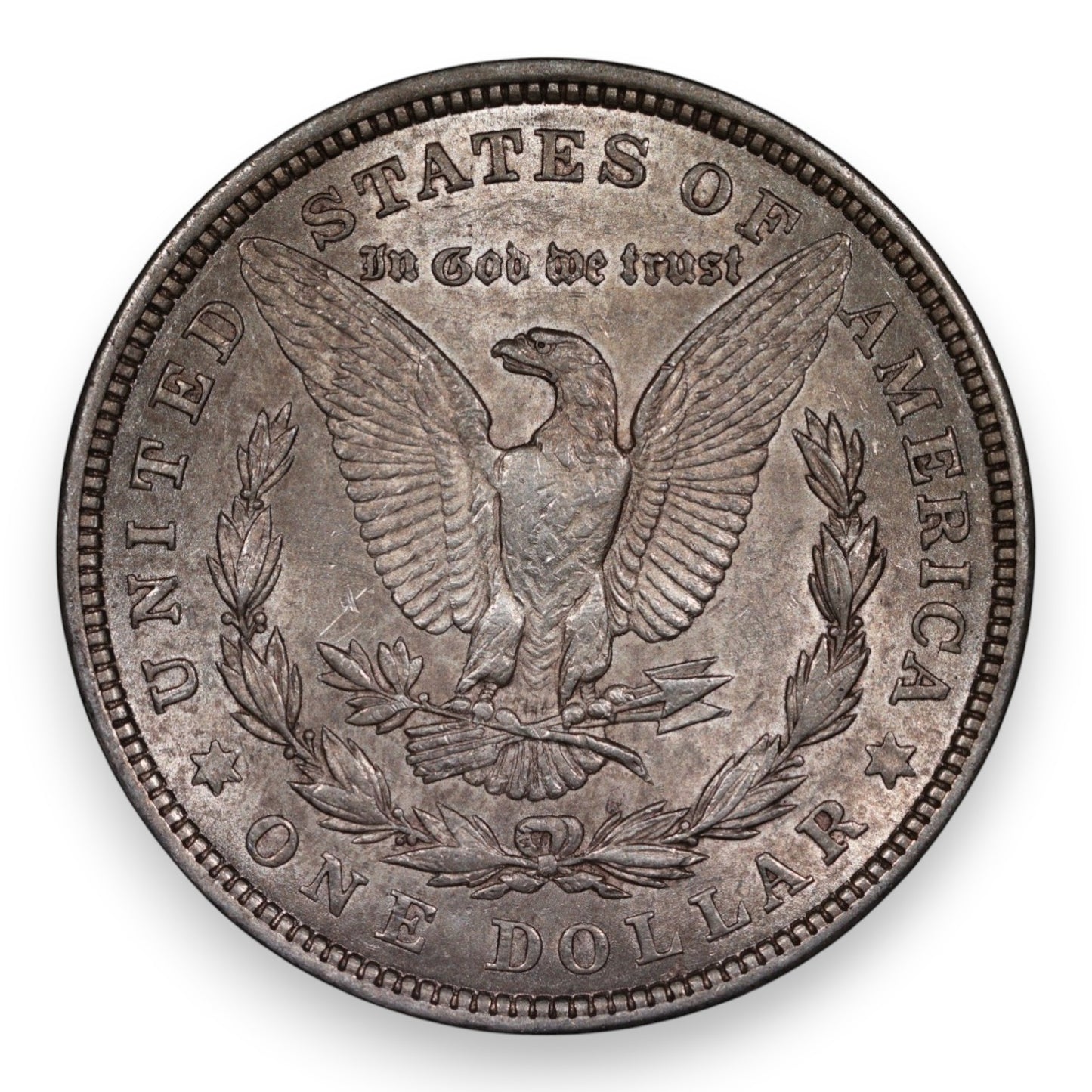 1921 Morgan Silver Dollar - Uncirculated Details (Cleaned / Light Hairlines)