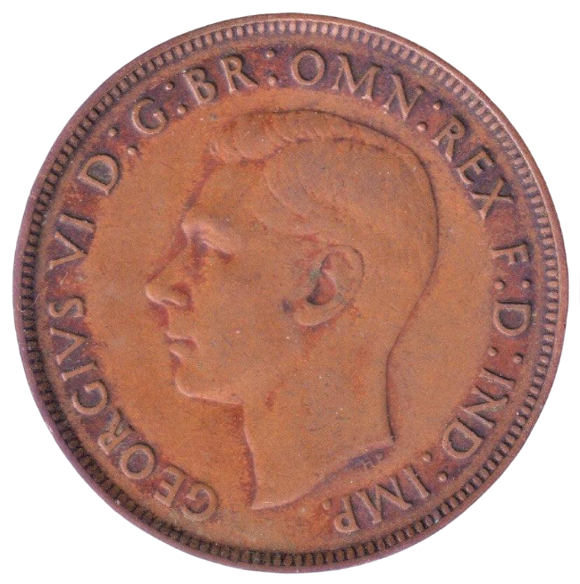 1938 Australian Penny - Very Good