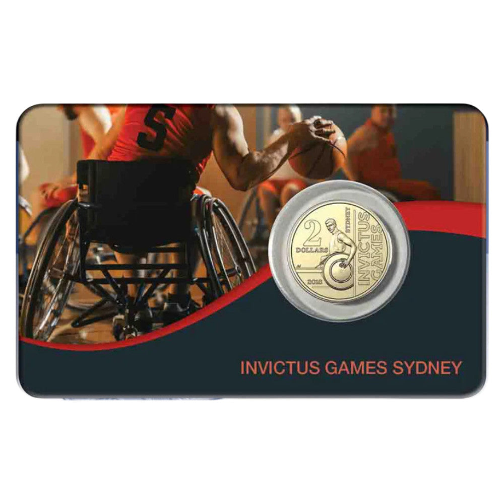 2018 $2 - Australia Invictus Games Aluminium-Bronze Uncirculated Coin Pack