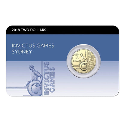 2018 $2 - Australia Invictus Games Aluminium-Bronze Uncirculated Coin Pack