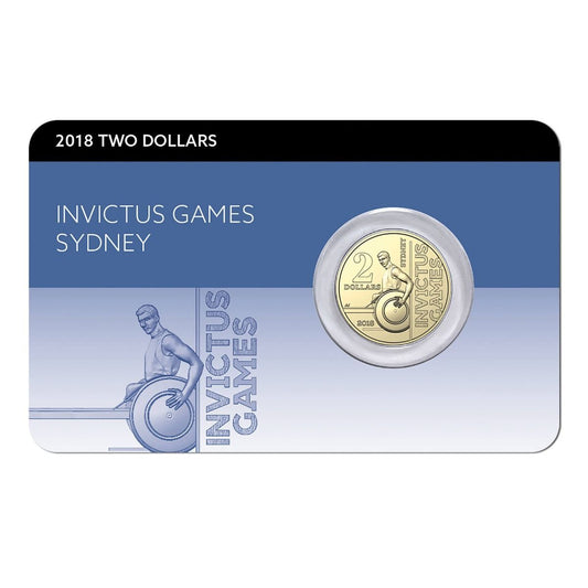 2018 $2 - Australia Invictus Games Aluminium-Bronze Uncirculated Coin Pack