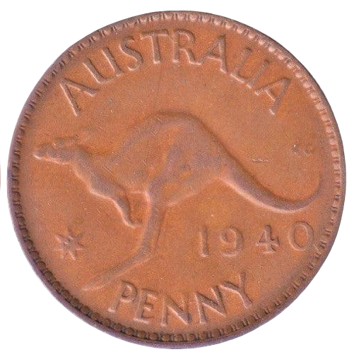 1940 Australian Penny - Very Good