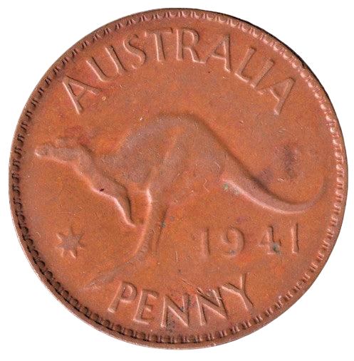 1941 (m) Australian Penny - Very Good