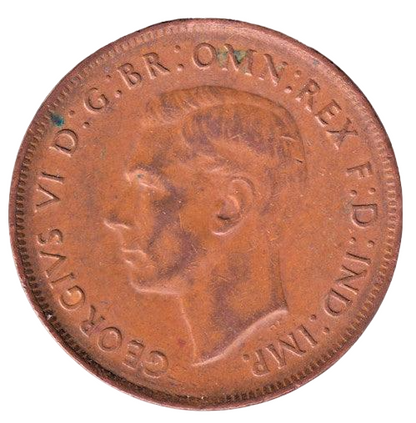 1943 (m) Australian Penny - Very Good