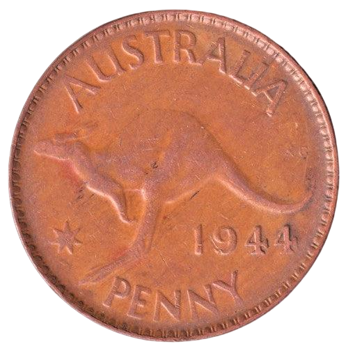 1944 (m) Australian Penny - Very Good