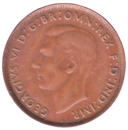 1945 Y. Australian Penny - Very Good