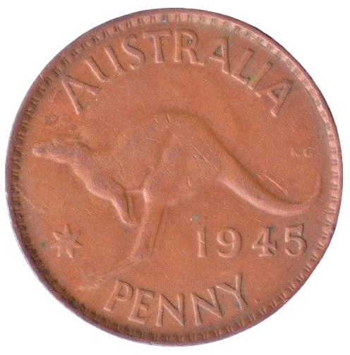 1945 Australian Penny