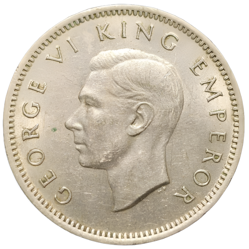 1947 New Zealand Sixpence - About Uncirculated