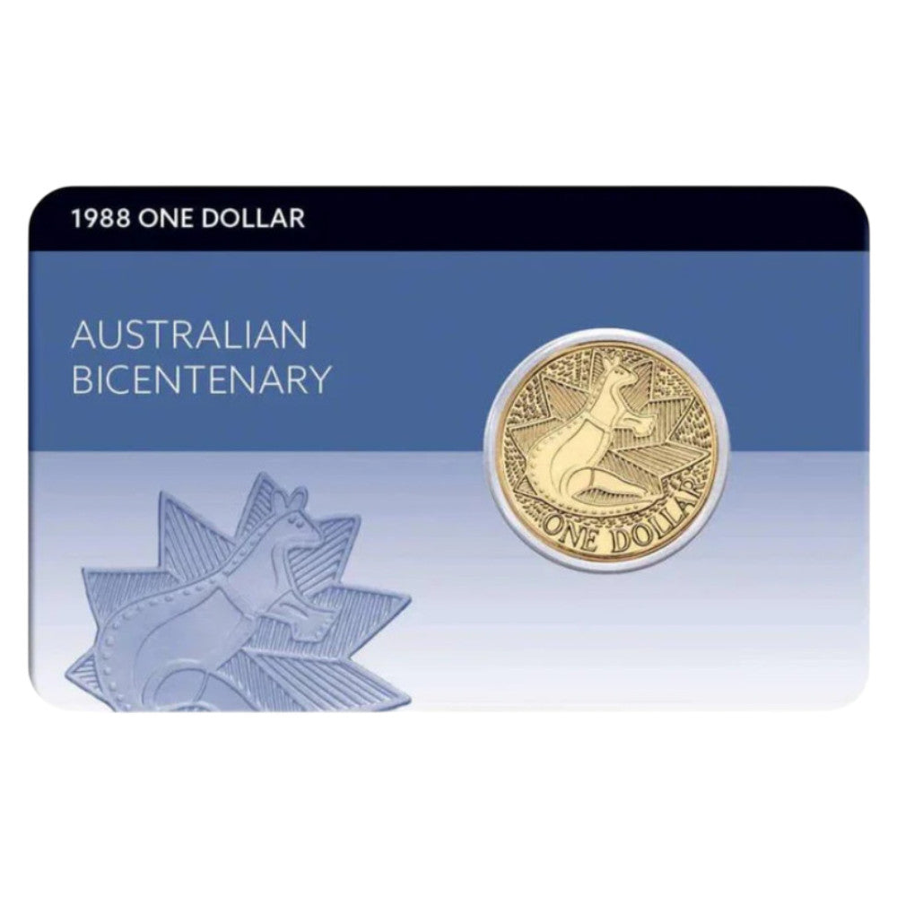 1988 $1 Al-Br Coin Pack Australian Bicentenary