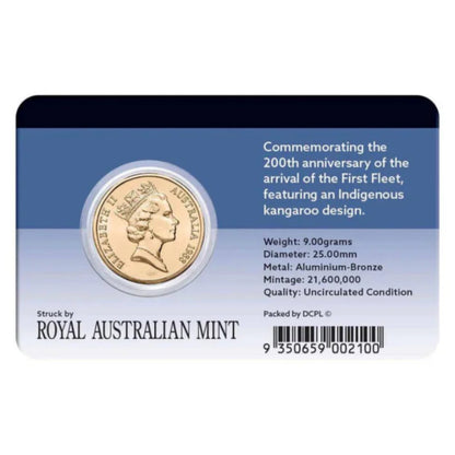 1988 $1 Al-Br Coin Pack Australian Bicentenary