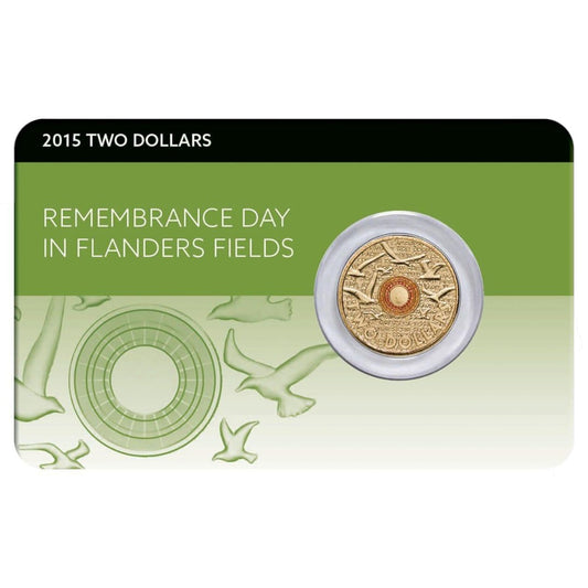 2015 Remembrance Day $2 Al-Br Coin Pack