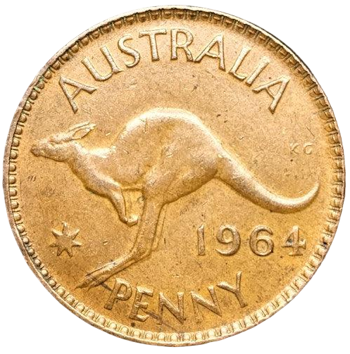 1964 M Australian Penny