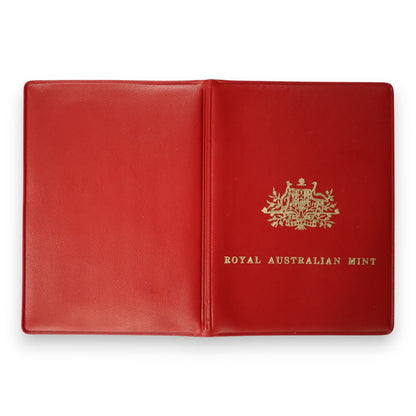 1972 Royal Australian Mint Uncirculated Set - Red Wallet (PVC Residue)