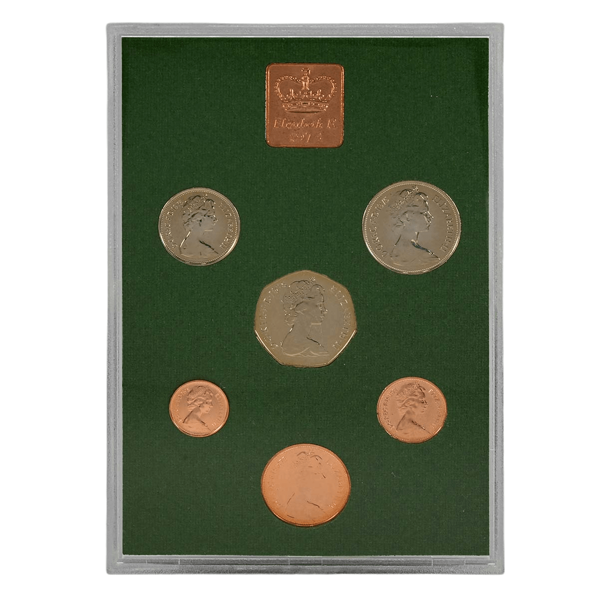 1975 UK Proof Annual 6 Coin Set - Loose Change Coins