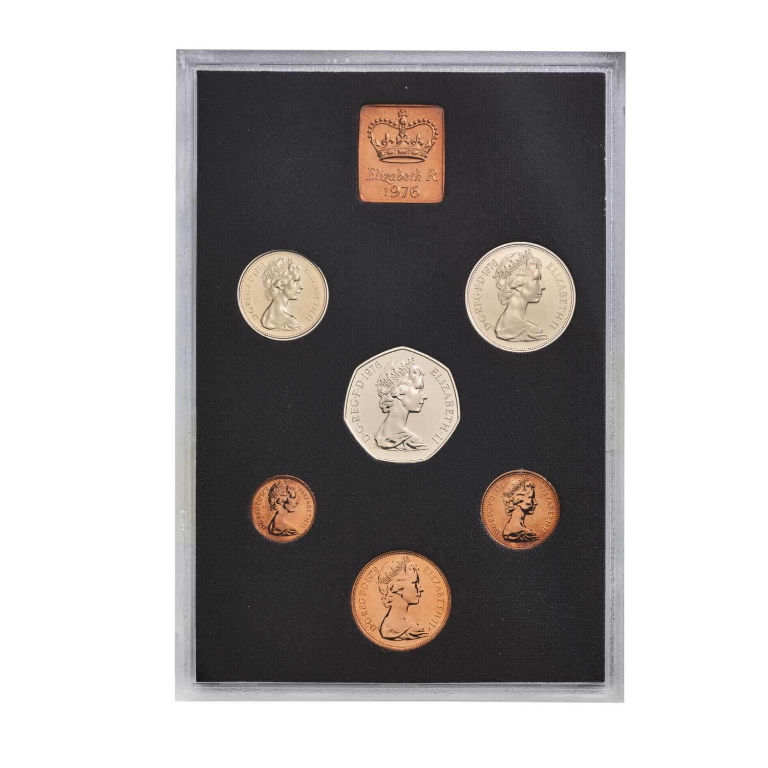 1976 UK Proof Annual 6 Coin Set - Loose Change Coins