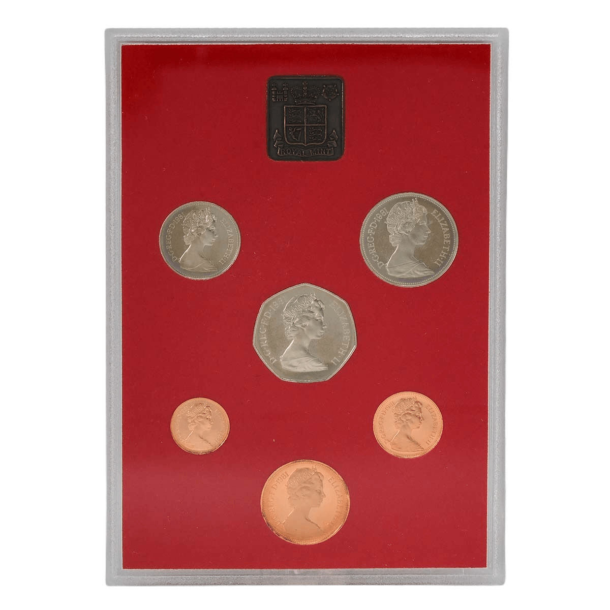 1981 UK Proof Annual 6 Coin Set - Loose Change Coins