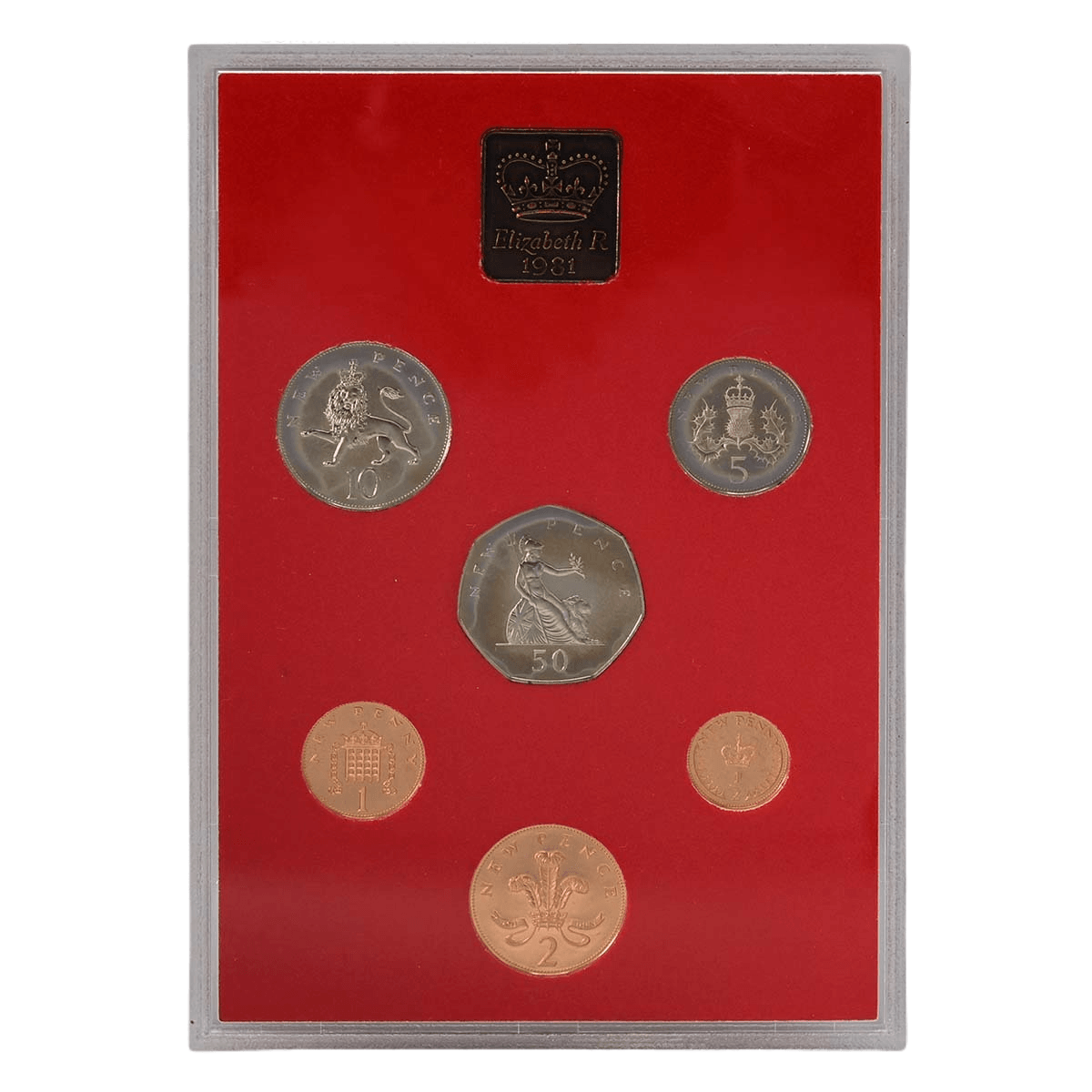 1981 UK Proof Annual 6 Coin Set - Loose Change Coins