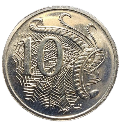 1984 Australian 10 Cent Coin - Uncirculated