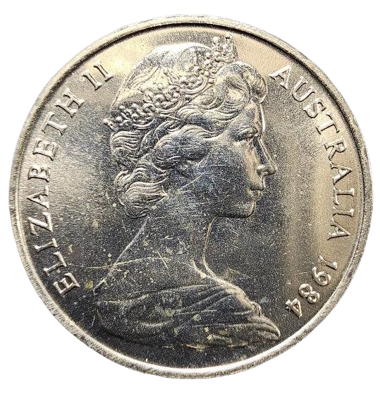 1984 Australian 10 Cent Coin - Uncirculated