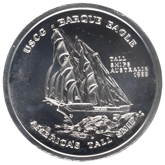 1988 Australian Bicentennial Commemorative Medal - USCG Barque Eagle