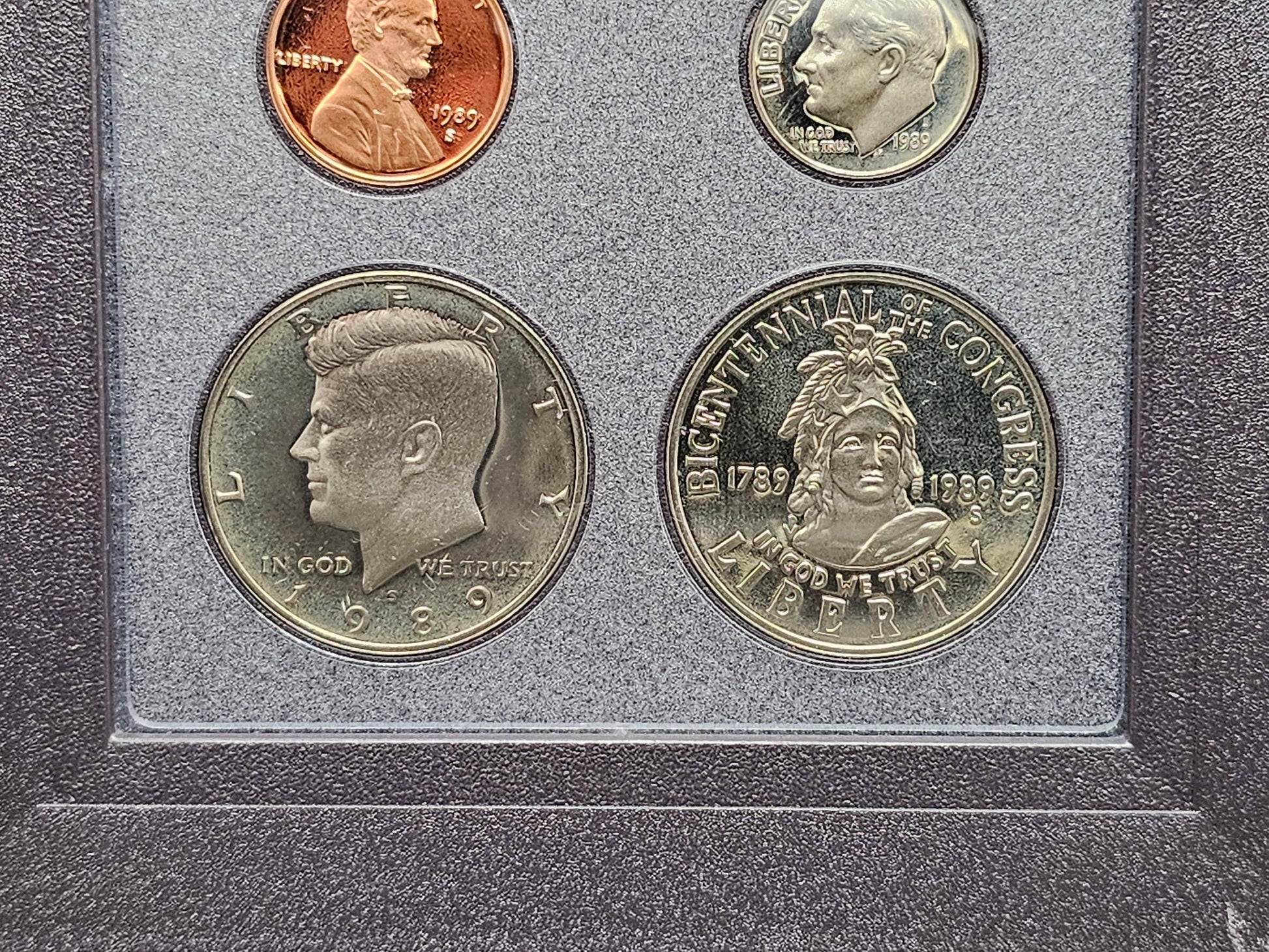 1989 United States Prestige Proof Set - Loose Change Coins