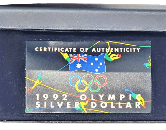 1992 Barcelona Olympics Silver Proof - Sydney International Coin Fair