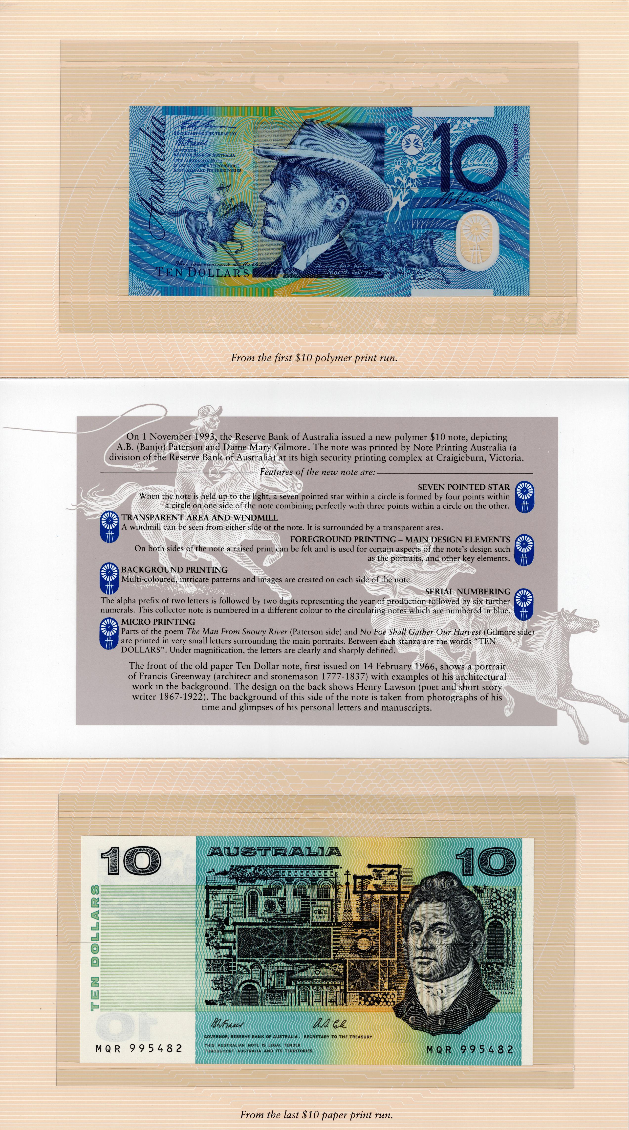 Australian Note Collection Australian Polymer Banknotes – Loose Change Coins