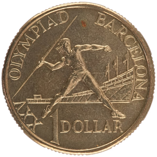 1992 $1 Coin - Barcelona Olympics