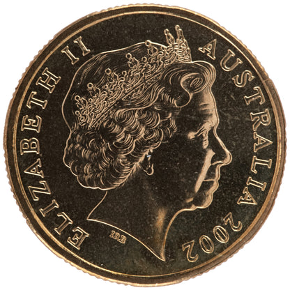 2002 $1 Coin - Year of the Outback - 'M' Counterstamp